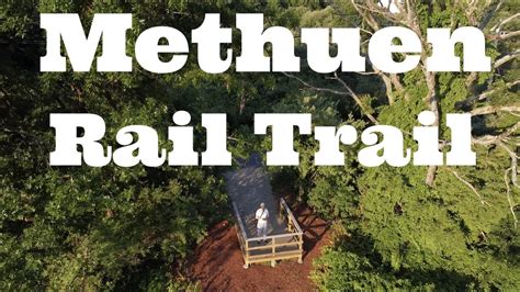 Methuen Rail Trail ,Methuen Mass(walk and DJI Mavic Mini drone) - YouTube