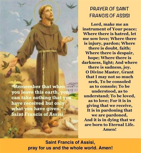 Prayer to St Francis of Assisi – Keash Parish