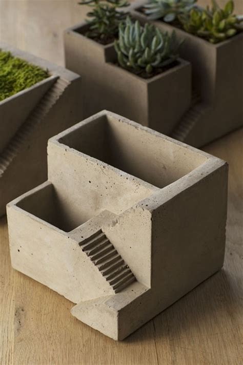 Cement Art, Concrete Art, Concrete Design, Concrete Planters, Garden ...