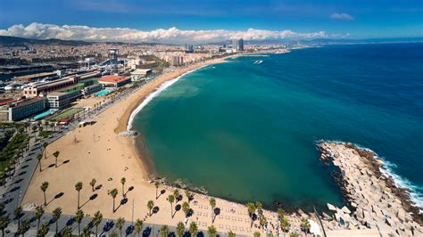 Barceloneta Beach Spain : Beach Of Barcelona Barceloneta District And ...