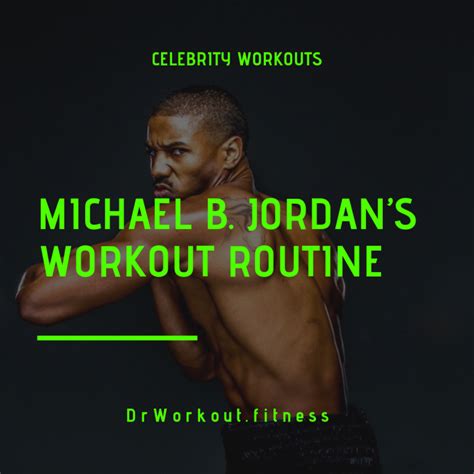 Michael B. Jordan Workout Routine | Dr Workout