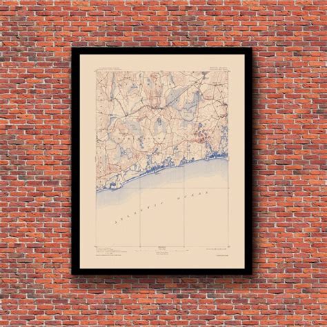 Charlestown Ri Map - Etsy