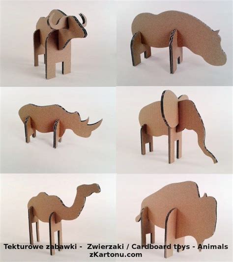 Making Animals From Cardboard Boxes