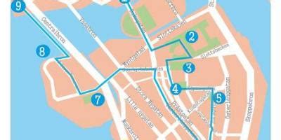 Gamla stan walking map - Stockholm gamla stan map (Södermanland and ...