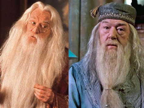 Michael Gambon replaced Richard Harris as Dumbledore in 'Harry Potter ...