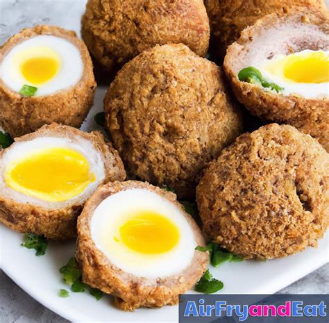 Air Fryer Scotch Eggs: So Tasty & Easy | AirFryAndEat