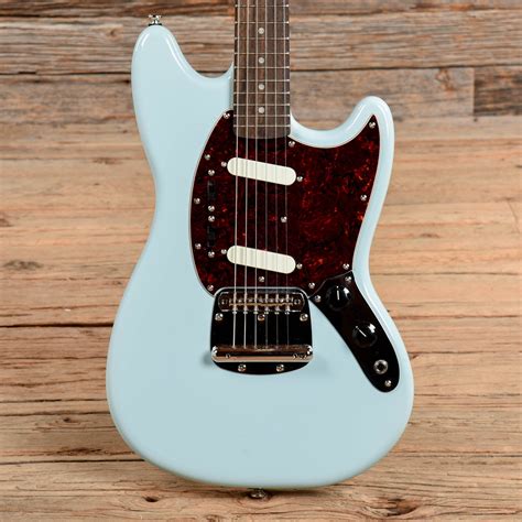 Squier Classic Vibe '60s Mustang Sonic Blue 2021 – Chicago Music Exchange