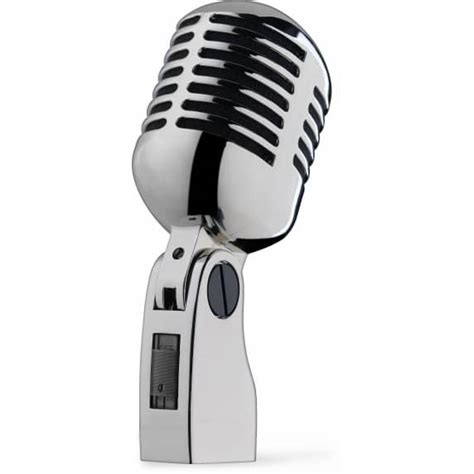 Stagg MD-007CRH 50's/ 60's-style Stand-Mounted Dynamic Microphone ...