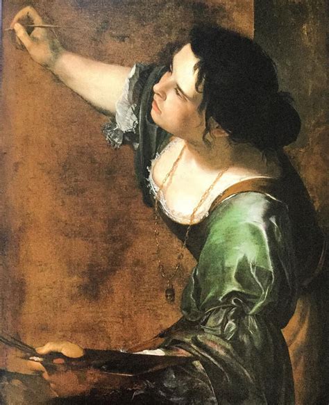 Αρτεμισία Τζεντιλέσκι - Artemisia Gentileschi 'Self Portrait as the ...