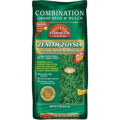 Zenith Zoysia Grass Seed - 24 Lbs. | Seed World