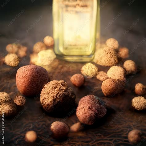 chocolate truffles with nuts Stock Illustration | Adobe Stock