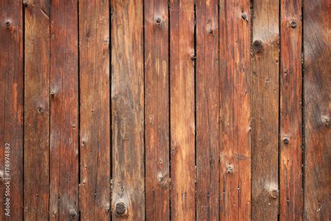 Vertical Barn Wooden Wall Planking Texture. Reclaimed Old Wood Slats ...