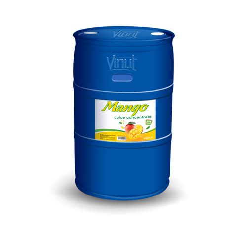 200L Drum Mango Juice Drink Concentrate - JUICE CONCENTRATE MANUFACTURER