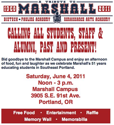 Marshall High School alumni invited to make June 4 tribute special ...