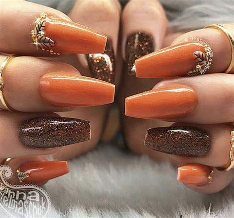 Acrylic Nail Designs For Fall Autumn 2023