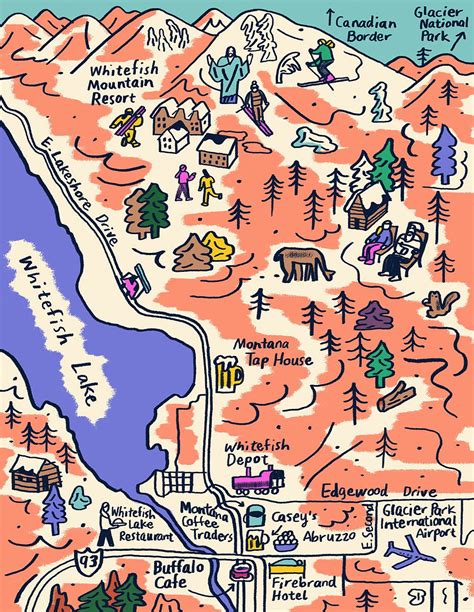 A skier's guide to the town of Whitefish, Montana