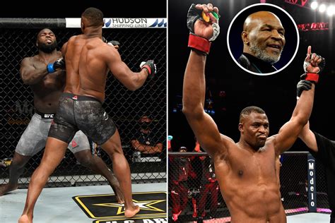 Mike Tyson piles praise on ‘vicious’ Francis Ngannou after stunning 19 ...