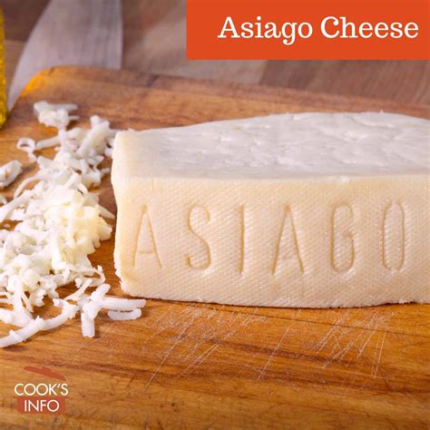 Asiago Cheese - CooksInfo