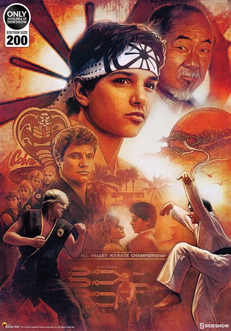 The Karate Kid 35th Anniversary — PAUL SHIPPER STUDIO | Karate kid ...