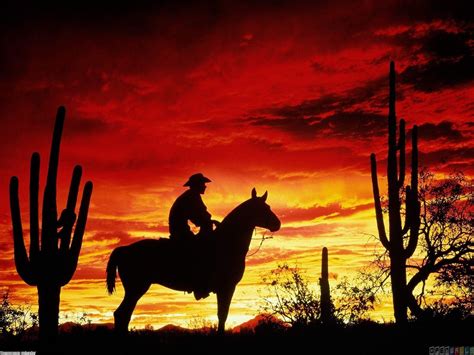 Cowboy Sunset Wallpapers - Top Free Cowboy Sunset Backgrounds ...