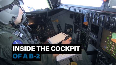 Exclusive First Look: Step inside the cockpit of a B-2 stealth bomber ...