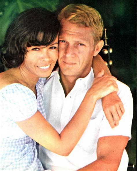 Steve McQueen with his wife | Personal Life Classic Hollywood, In ...