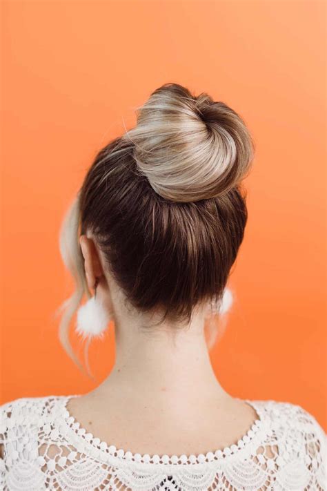 How to Style a Donut Bun - A Beautiful Mess