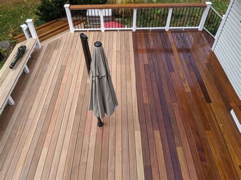 Premium Deck Restoration | Deck Stain Color Options & Examples