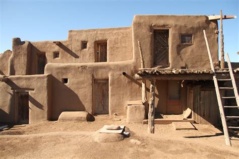 Pueblo Houses From Older Days