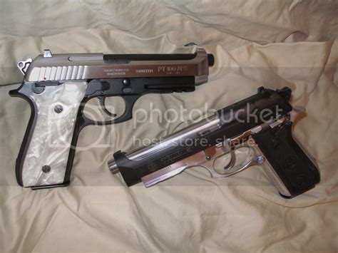 PT92 Parts Swap. Anyone interested in Chrome? | Taurus Firearm Forum