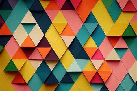 Colorful Geometric Pattern