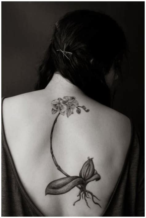 30 Sexy and Beautiful Orchid Tattoo Designs