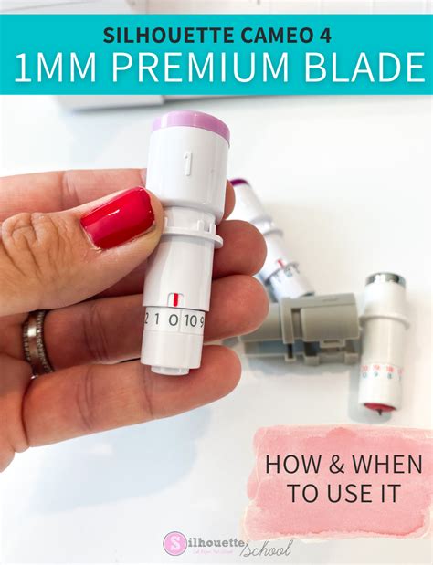 Silhouette CAMEO 4 Premium Blade: How and When to Use It - Silhouette ...