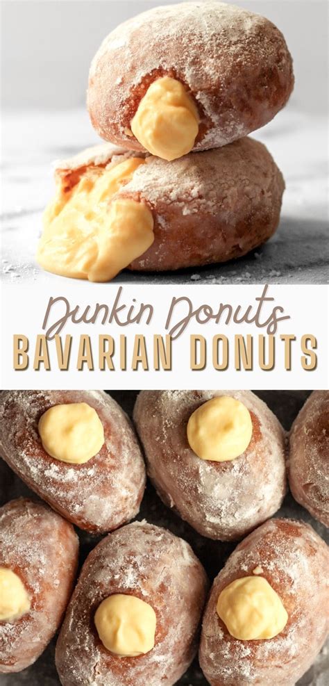 Bavarian Cream Donut Recipe