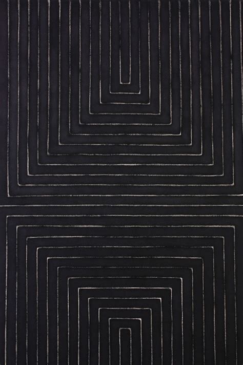 The Paintings of Mark Kielkucki: Frank Stella black paintings