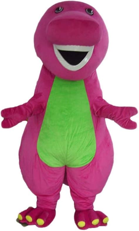 Aris Cute Barney Mascot Costume Dinosaur Cosplay Outfit for Party ...