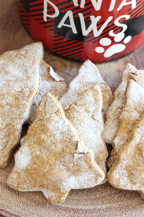 Homemade Dog Treats for Christmas - 2 Bees in a Pod