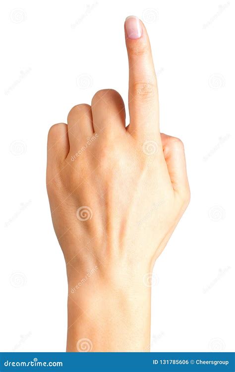 Index Finger Pointing Up Stock Images - Download 3,089 Royalty Free Photos