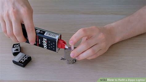 3 Ways to Refill a Zippo Lighter - wikiHow