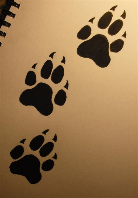 kylle tattoo: paw print tattoo designs