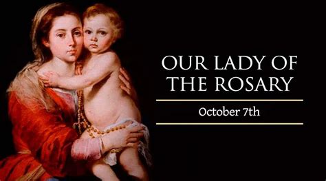 Feast of Our Lady of the Rosary | Christian News | Before It's News