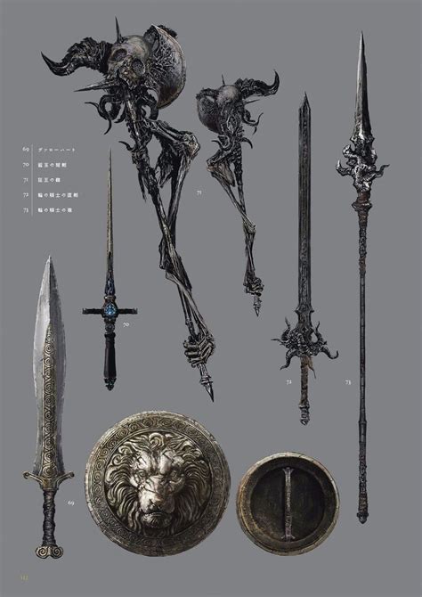 Dark Souls 3 Concept Art - Weapon Concept Art | Dark souls concept art ...