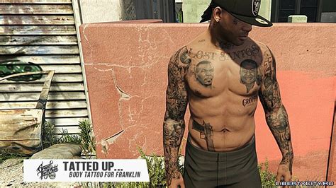 Download New tattoos for Franklin for GTA 5