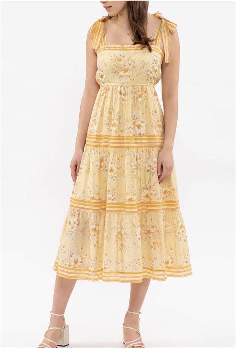 Where to buy Jenna Bush Hager's yellow floral dress from Today - and a ...