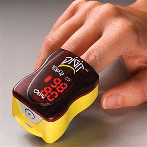 DeluxeComfort.com Digit Finger Oximeter Yellow BCI