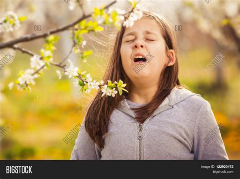 Girl Having Allergy Image & Photo (Free Trial) | Bigstock