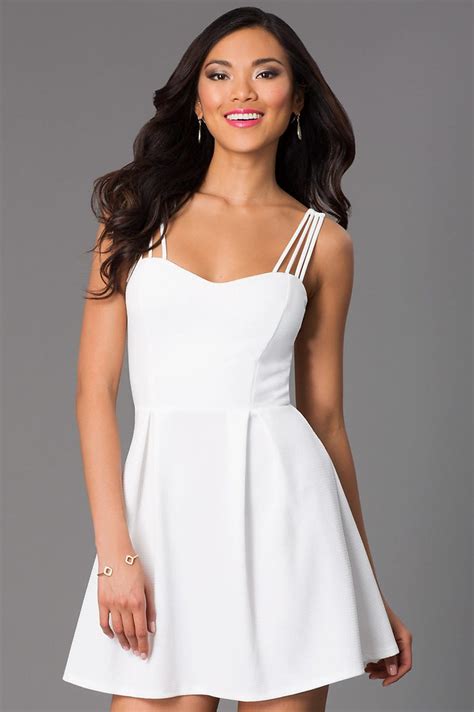 Graduation Dresses White 2024 - Myrle Laverna