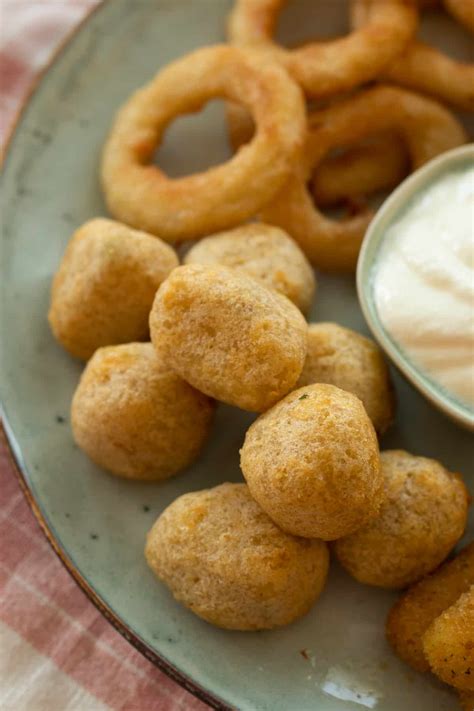 Chili Cheese Nuggets in Air Fryer - always use butter