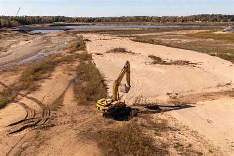 This is what remains of Wixom Lake, Edenville Dam