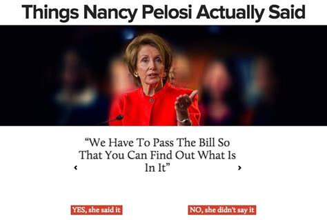 Nancy Pelosi Stupid Quotes. QuotesGram